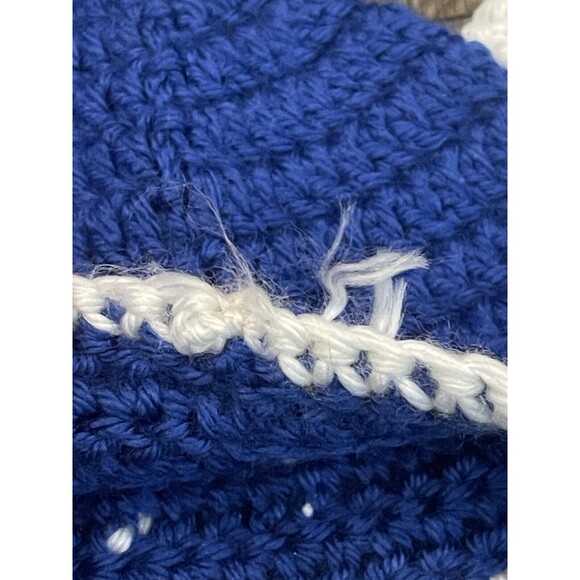 Handmade Crochey Baby Newborn Costume photo prop Captain America Avengers - Picture 5 of 8